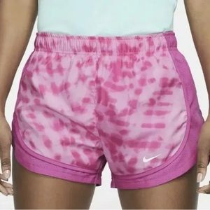 Nike Women's Tempo Dry Core 3'' Running Shorts Sz MEDIUM Fuchsia Pink NWT